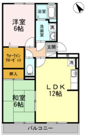 ペイサージュ上津の物件間取画像